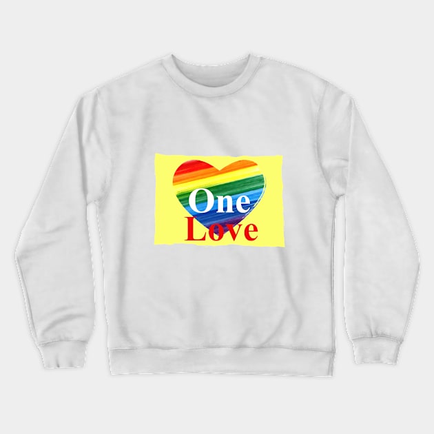 One Love 2022 Crewneck Sweatshirt by DeVerviers